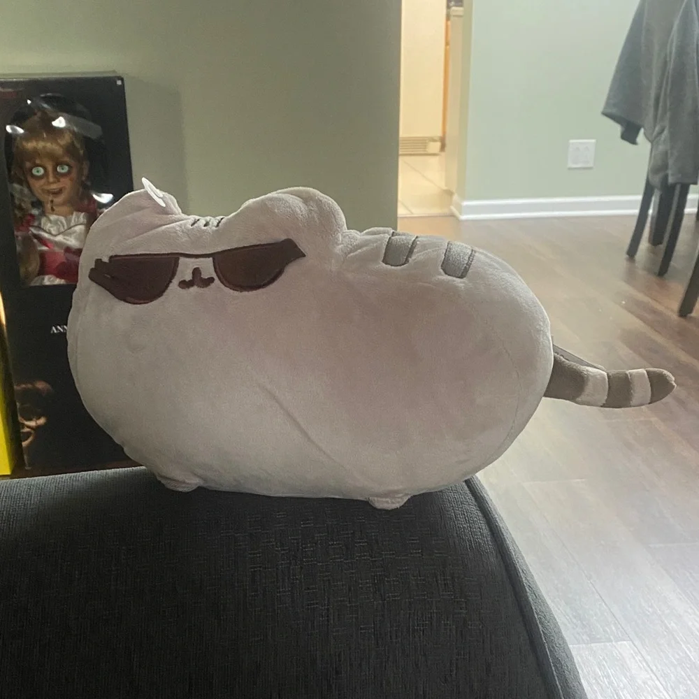 Pusheen Cool Gray Cat Plush with Sunglasses